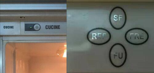 CUCINE嵌入式冰箱温度设置方法
